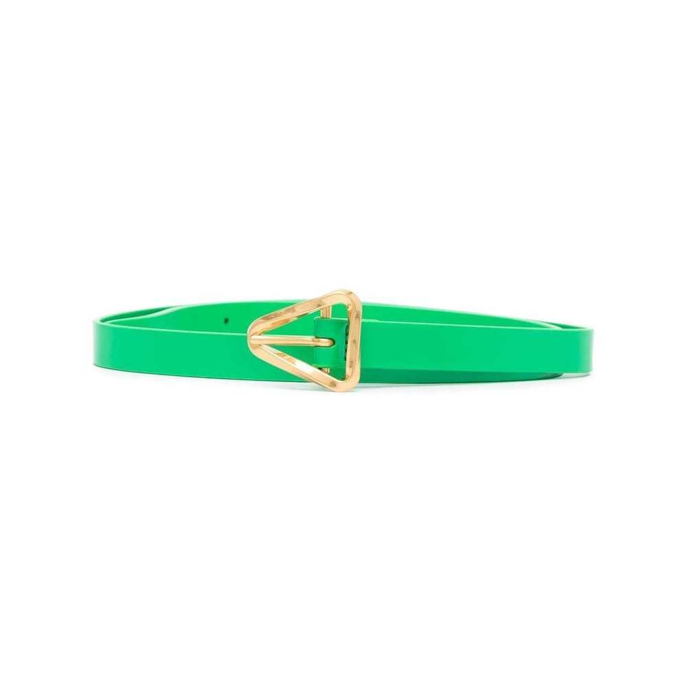 BOTTEGA VENETA Green Triangle Belt - Picture 1 of 2